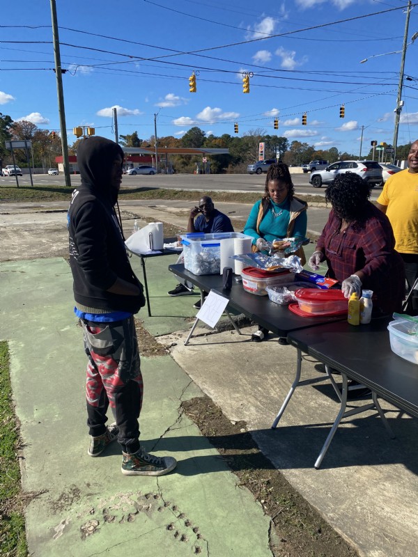 Outreach/Feeding Homeless - Nov 2022
